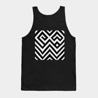 Seamless Geometric Pattern Tank Top